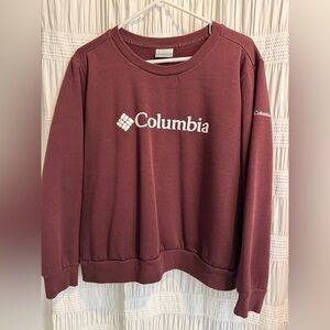 Columbia Women's Burgundy Sweatshirt